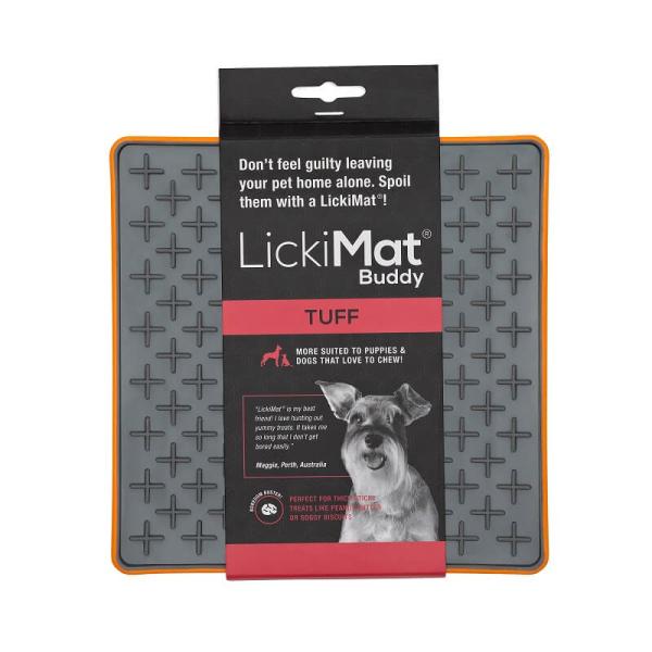 LickiMat - Buddy Tuff - Orange